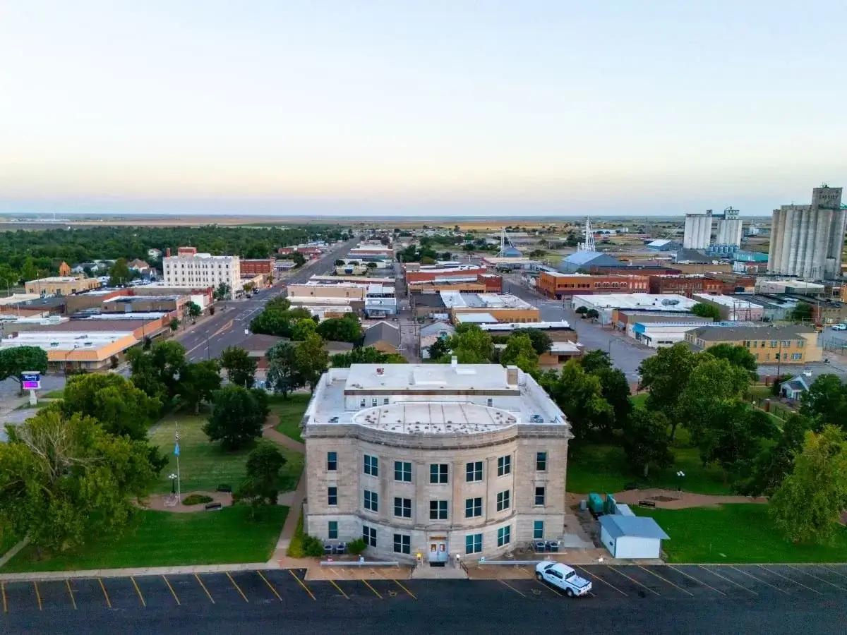 Frederick, Oklahoma location