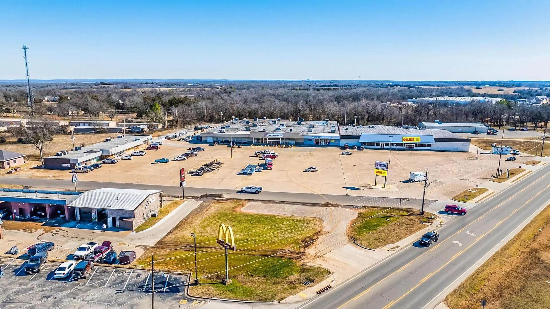 Hugo, Oklahoma location