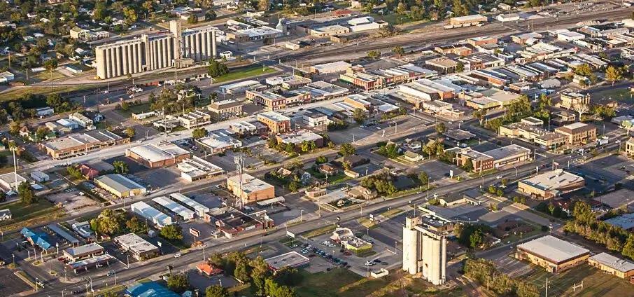 Woodward, Oklahoma location