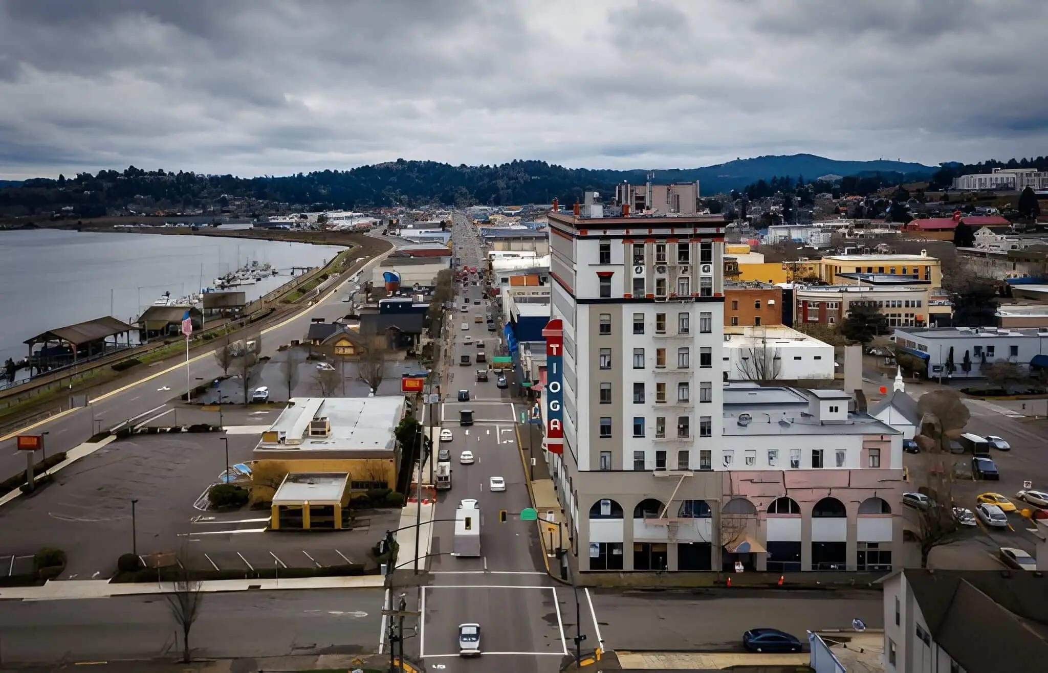 Coos Bay, Oregon location