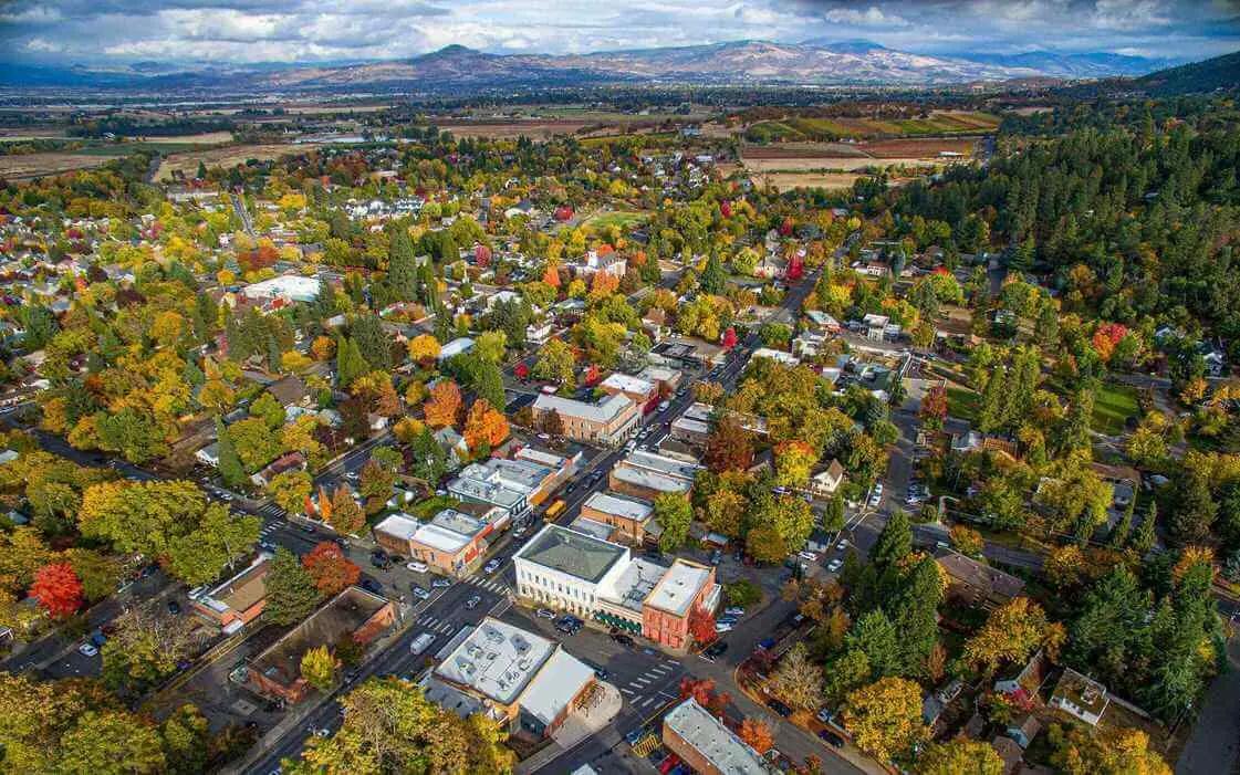 Jacksonville, Oregon location