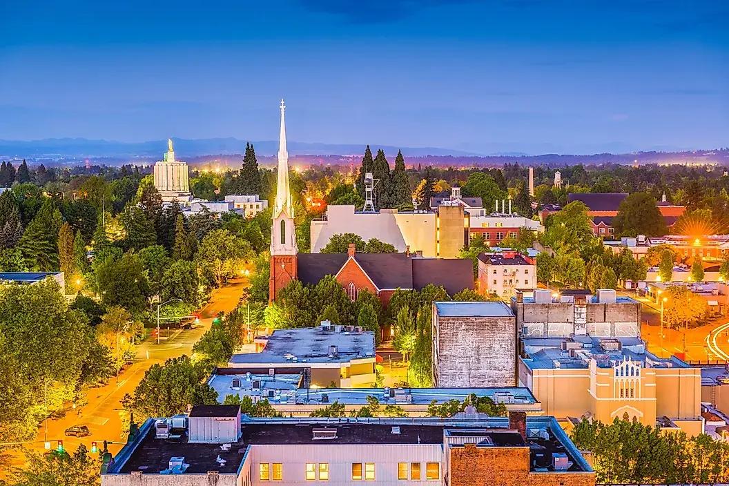 Salem, Oregon location