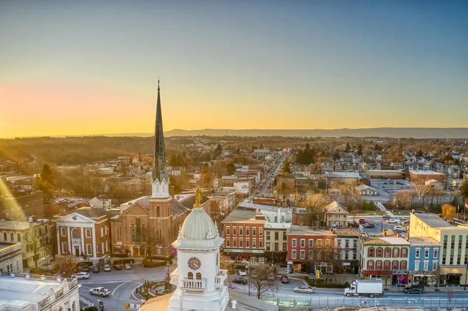 Chambersburg, Pennsylvania location