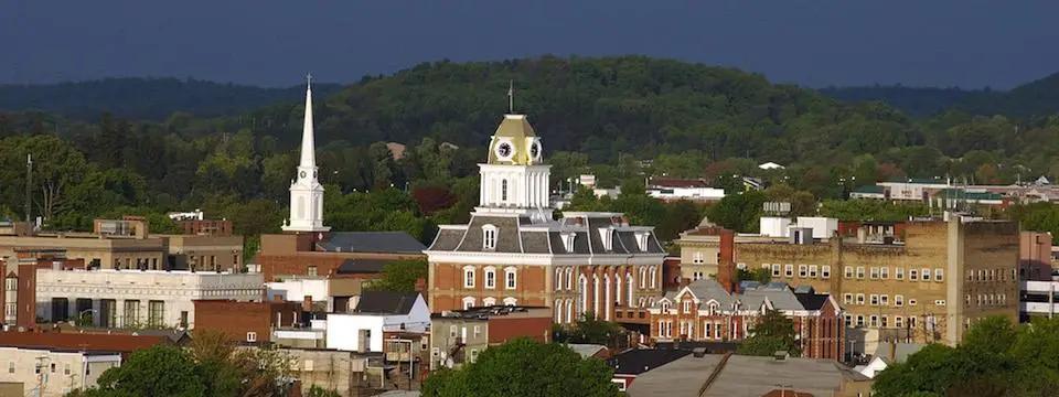 Indiana, Pennsylvania location
