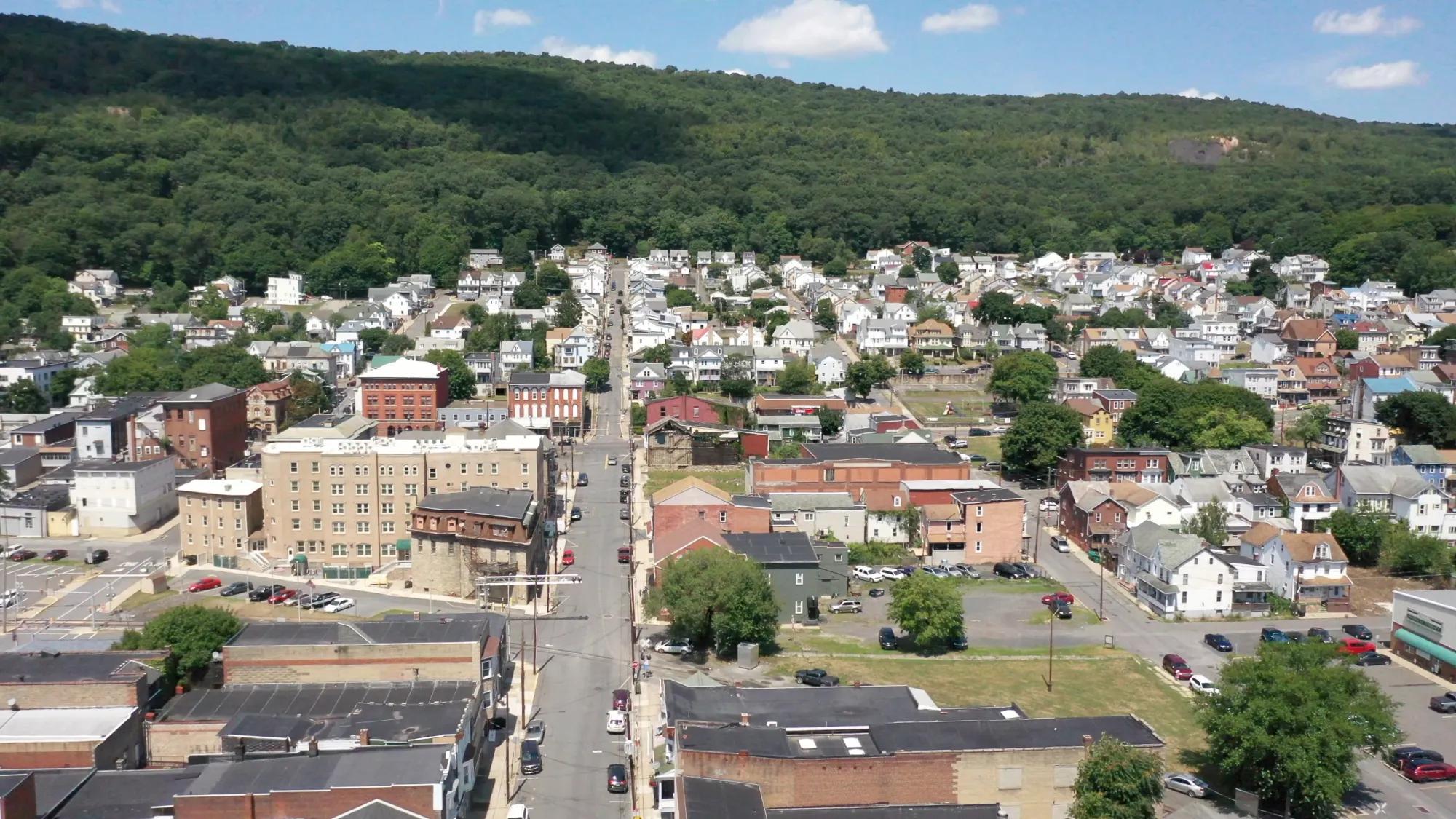Shamokin, Pennsylvania location