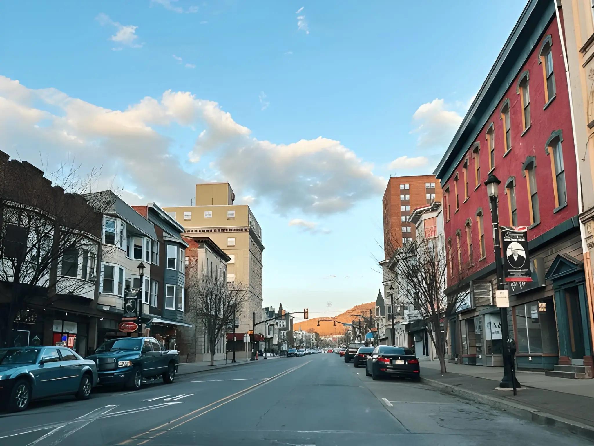 Tamaqua, Pennsylvania location