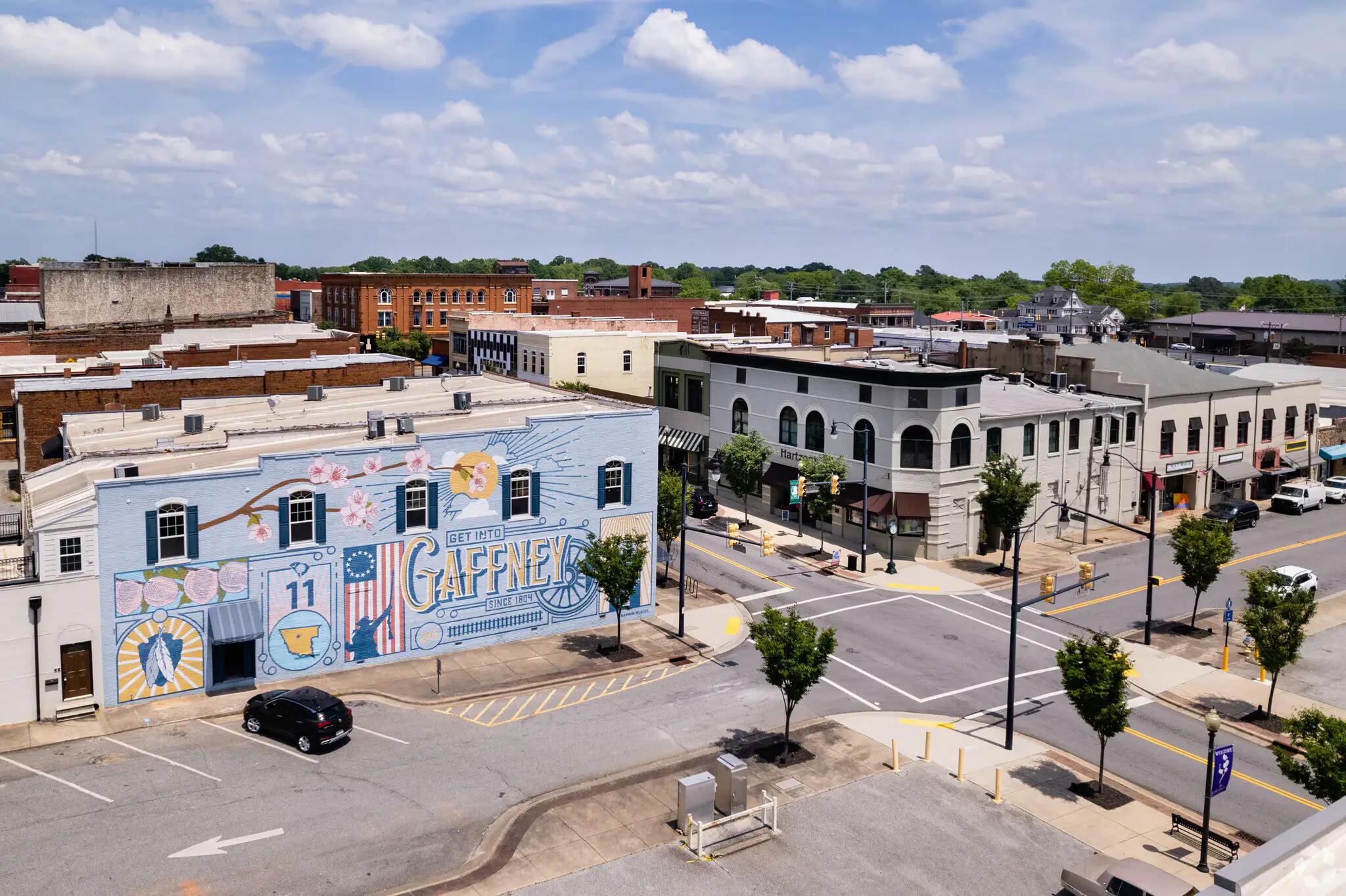 Gaffney, South Carolina location