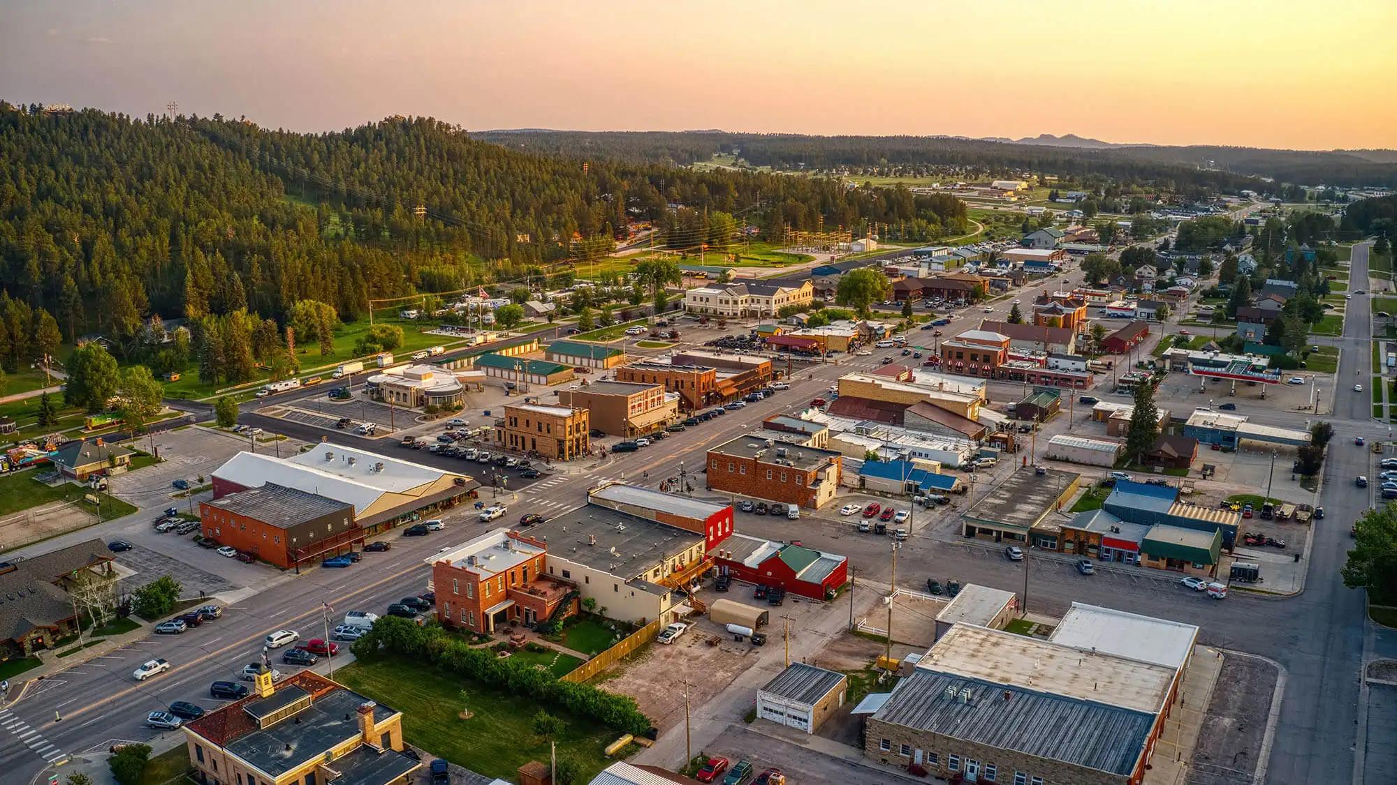 Custer, South Dakota location