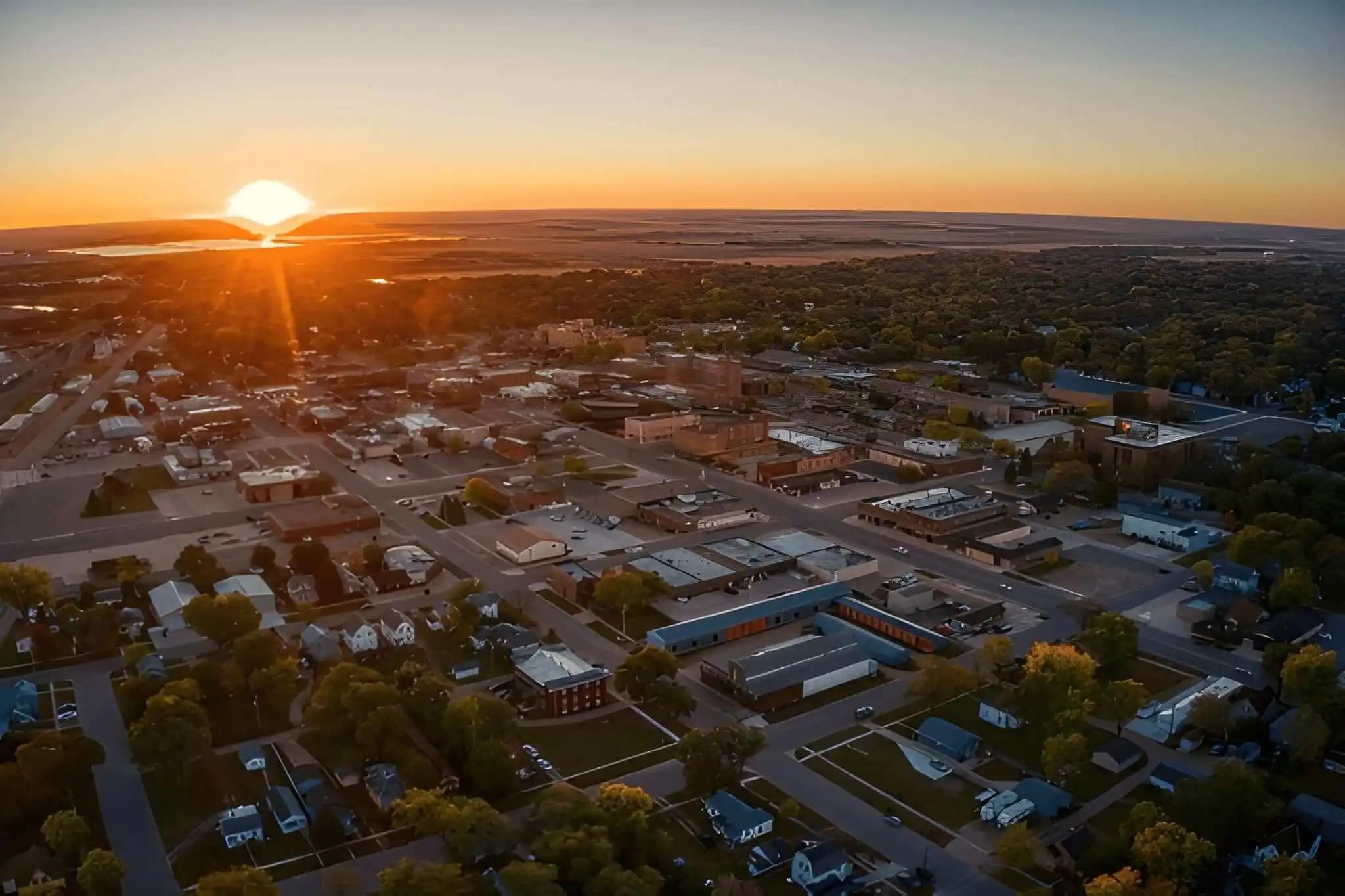 Huron, South Dakota location