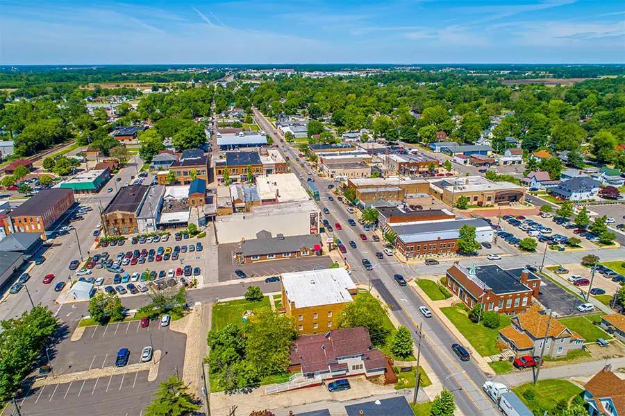 Athens, Tennessee location