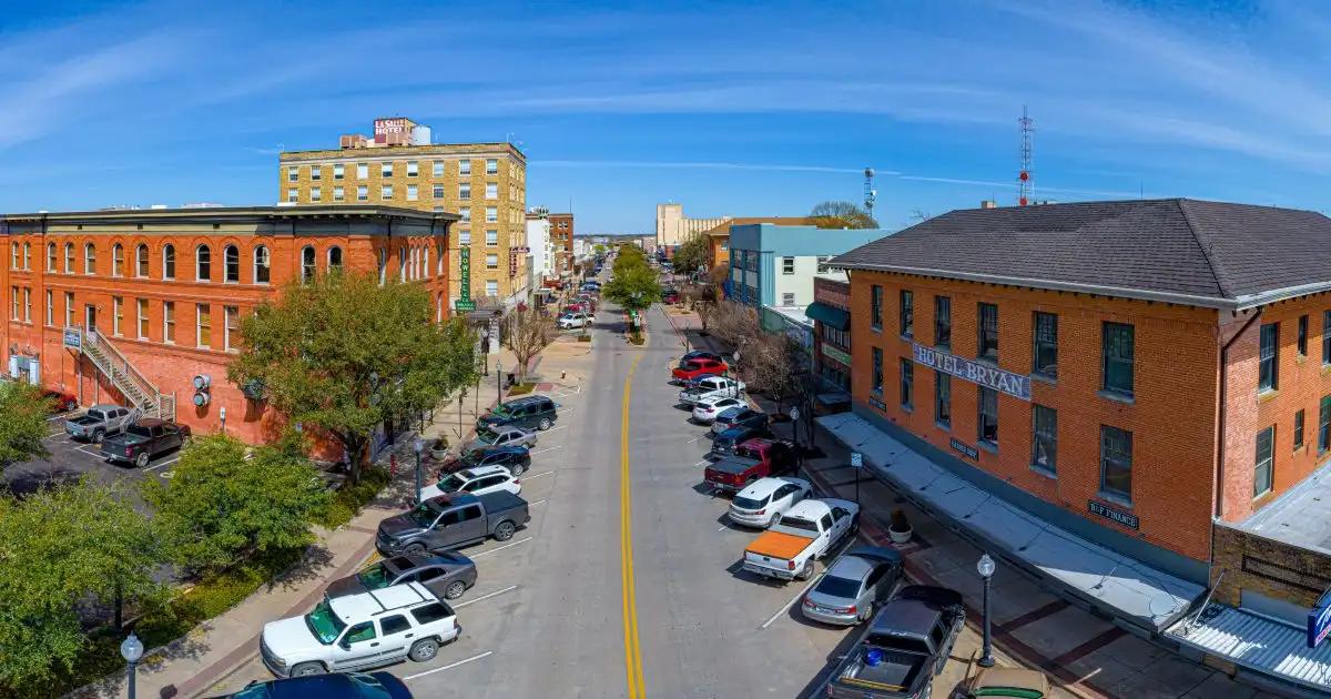 Bryan, Texas location