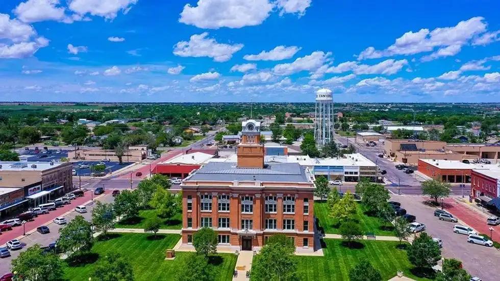 Canyon, Texas location