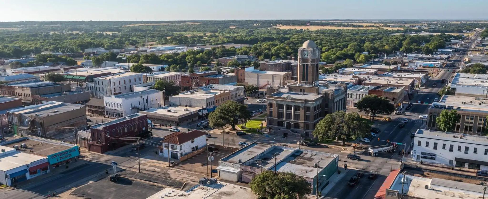 Cleburne, Texas location
