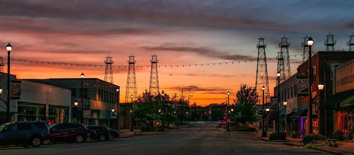 Kilgore, Texas location