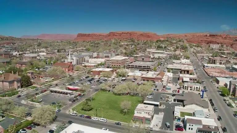 Saint George, Utah location