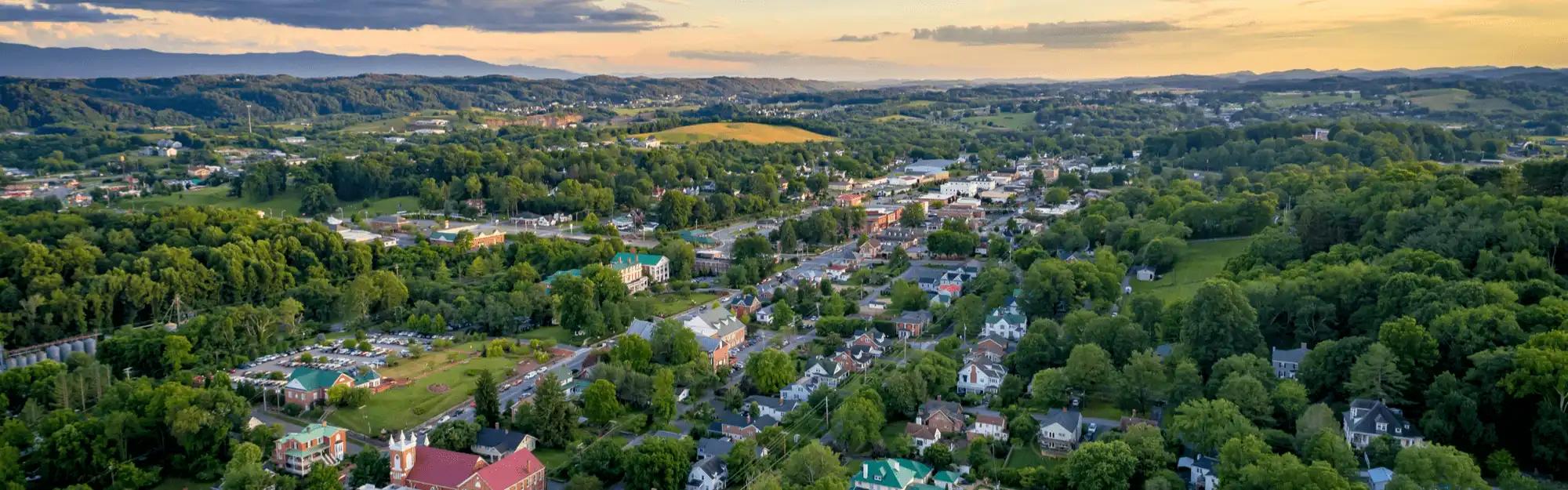 Abingdon, Virginia location