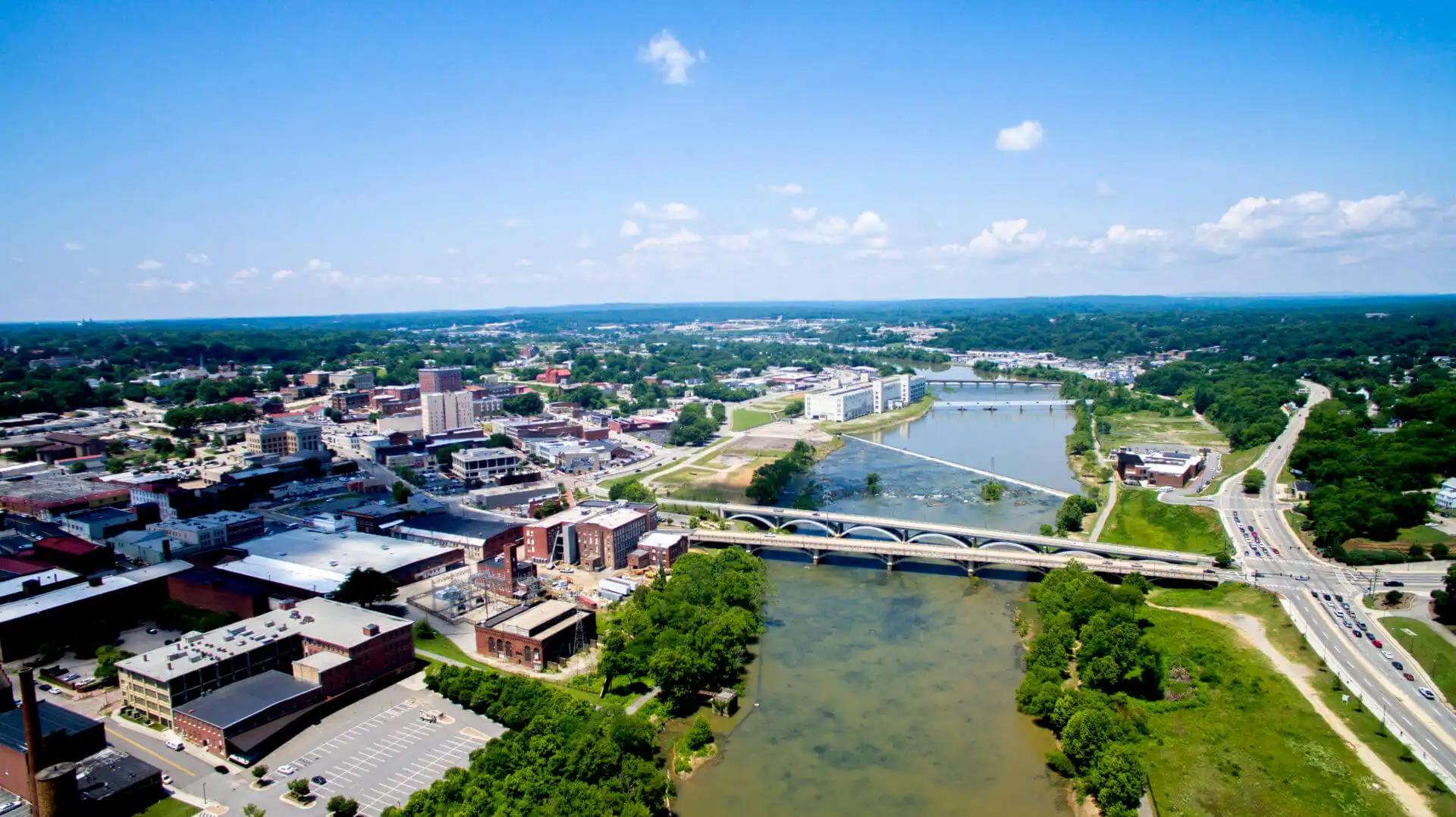 Danville, Virginia location