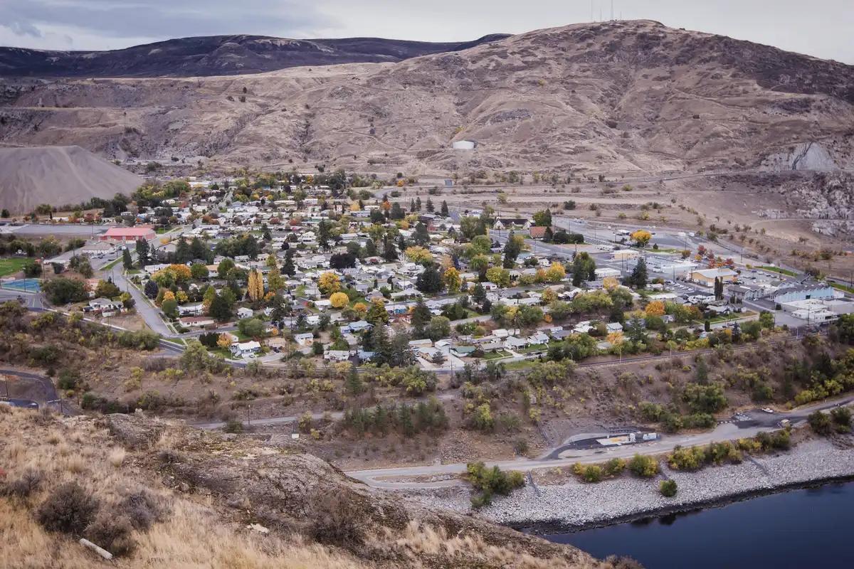 Coulee Dam, Washington location