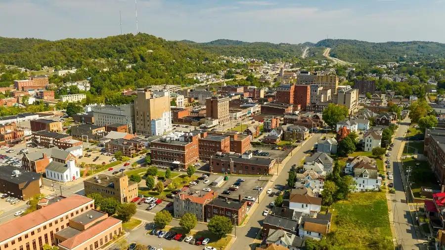 Clarksburg, West Virginia location
