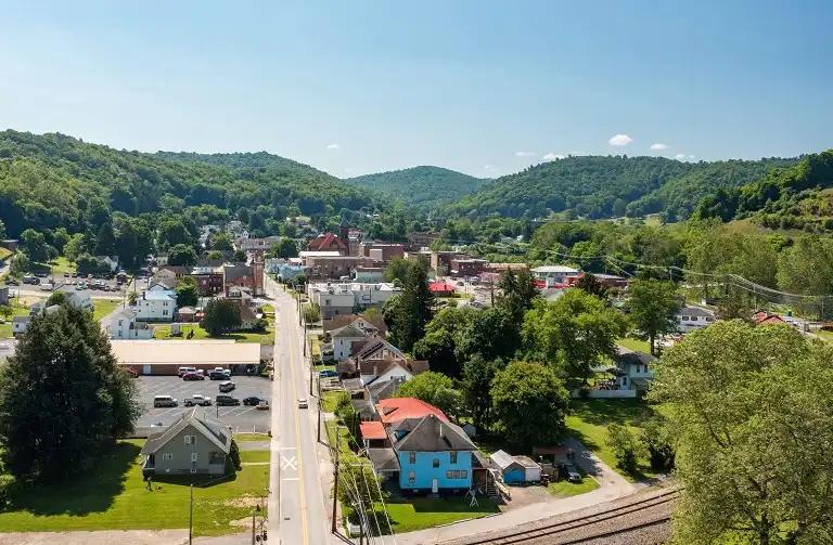 Philippi, West Virginia location