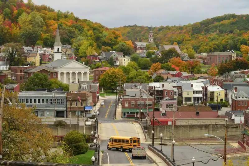 Romney, West Virginia location
