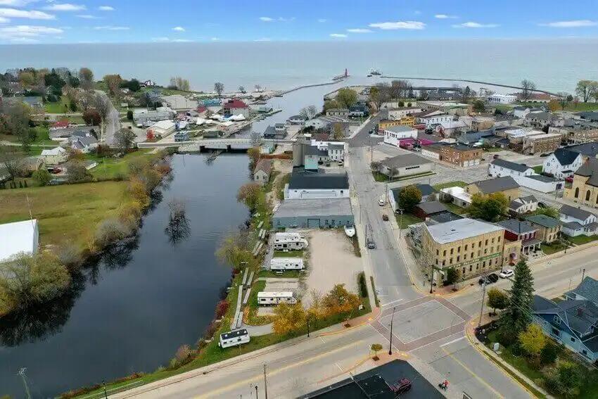 Oconto, Wisconsin location