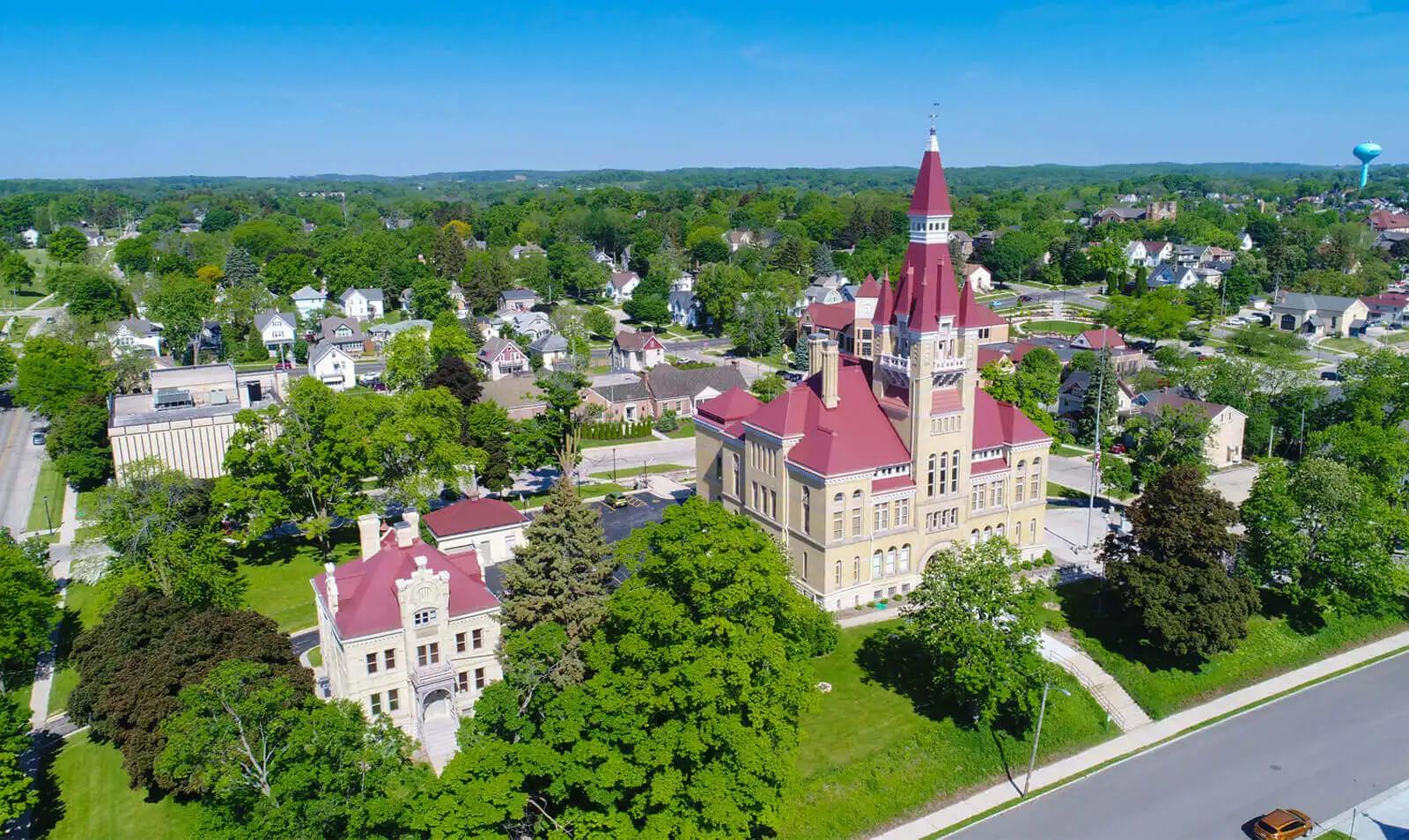 West Bend, Wisconsin location