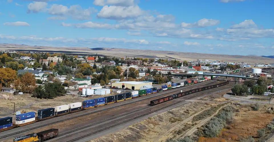 Rawlins, Wyoming location