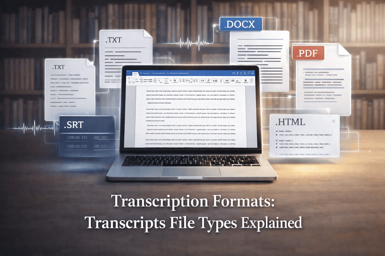 Transcription Formats: Transcript File Types Explained