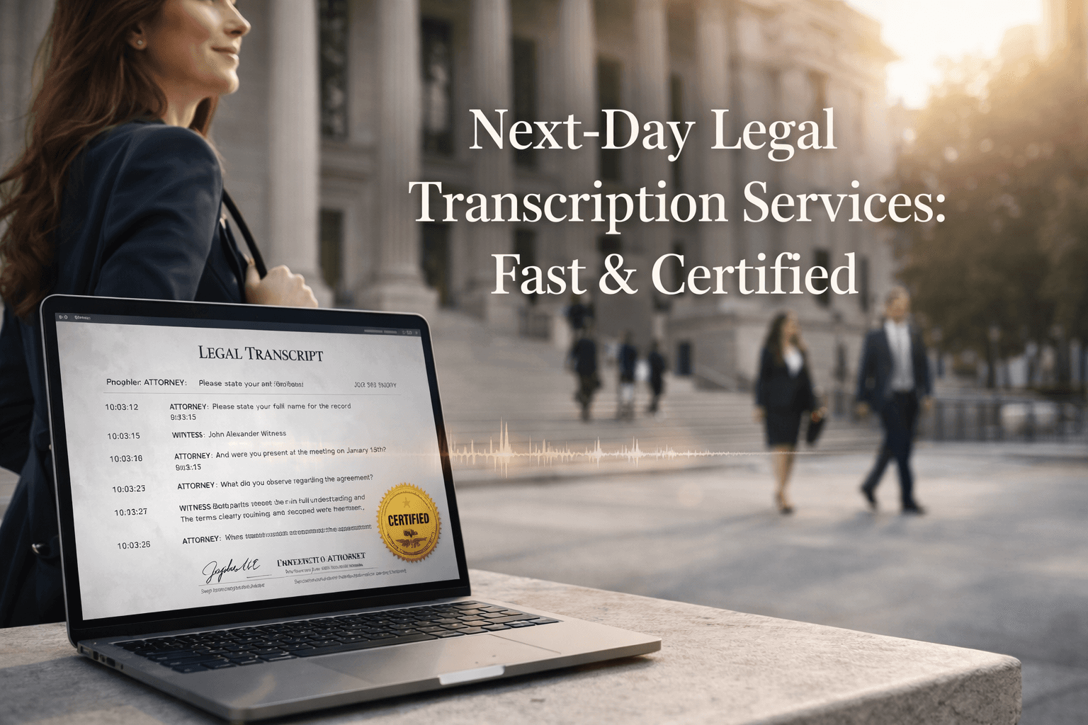 Next‑Day Legal Transcription Services: Fast & Certified