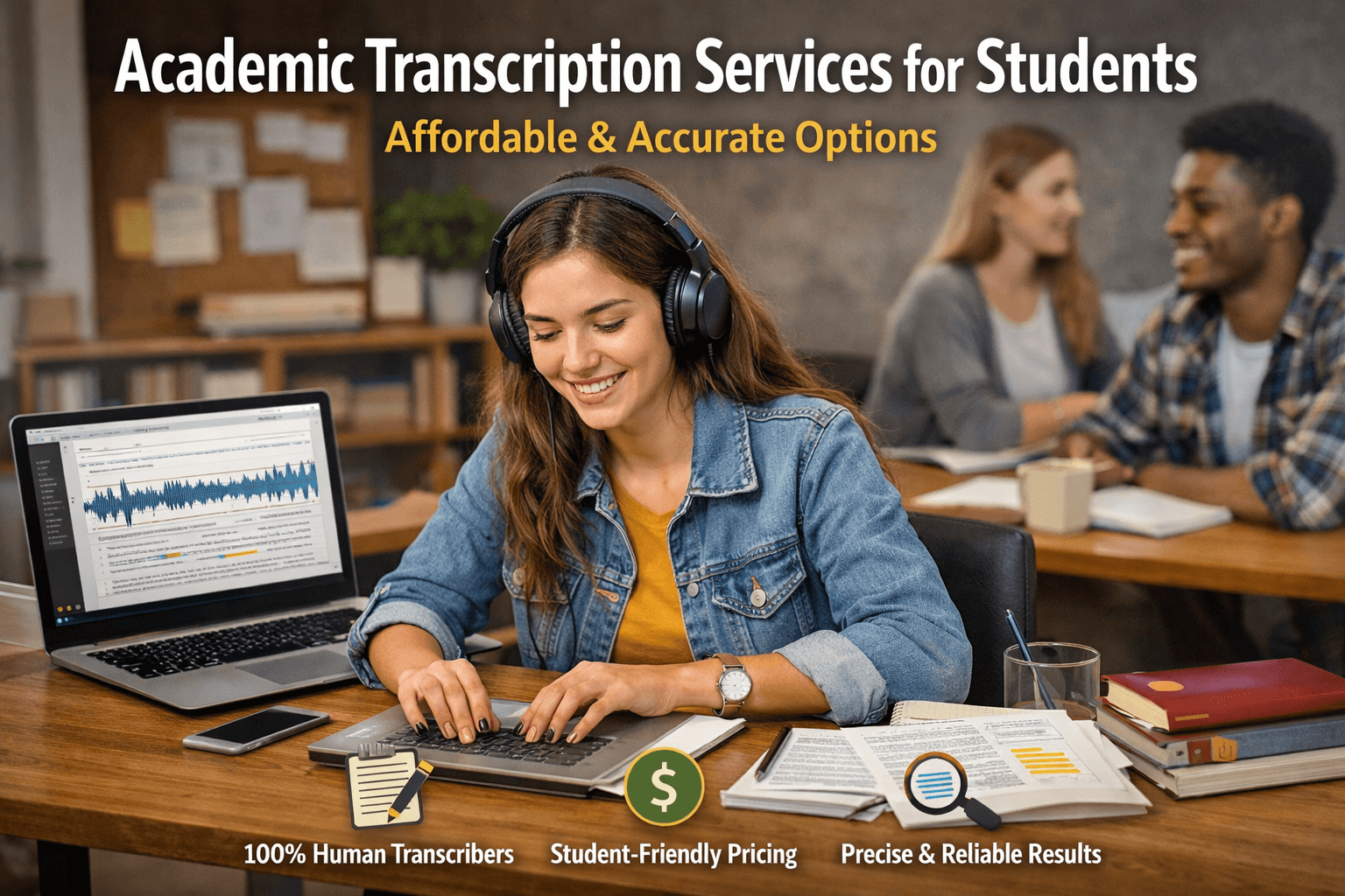 Academic Transcription Services for Students: Affordable & Accurate Options