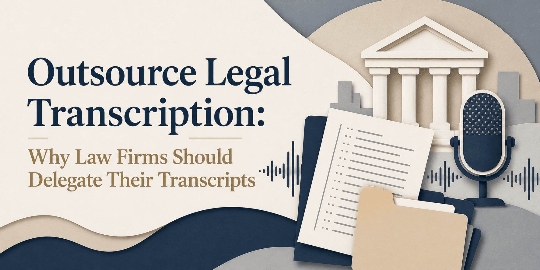 Outsource Legal Transcription: Why Law Firms Should Delegate Their Transcripts