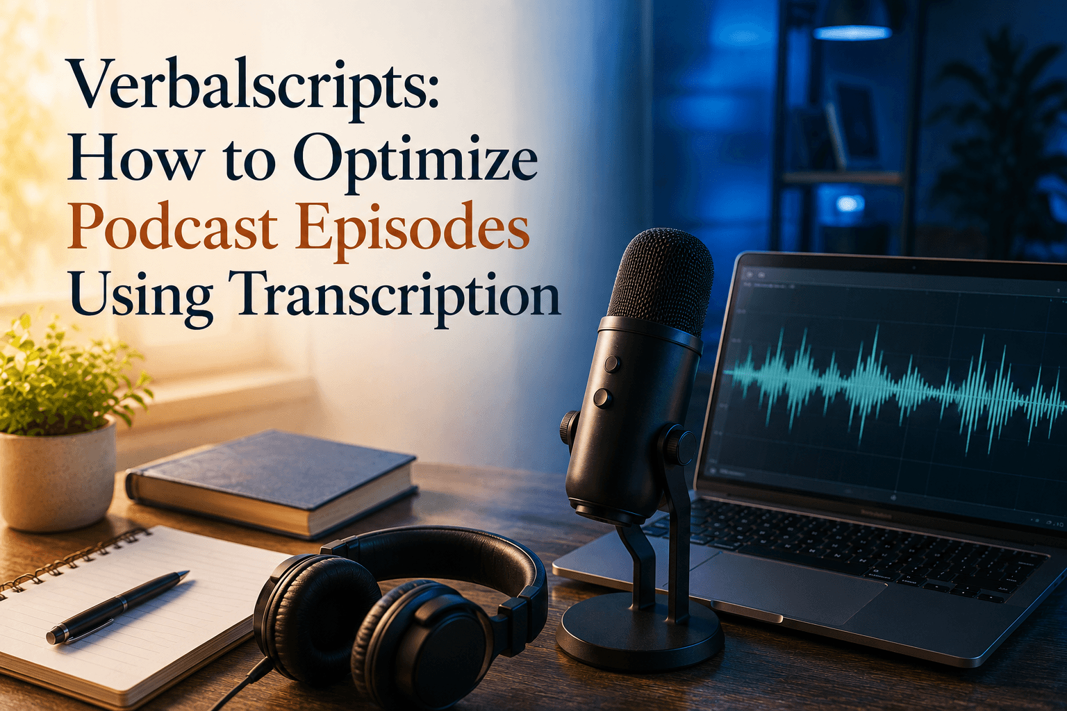 Verbalscripts: How to Optimize Podcast Episodes Using Transcription.