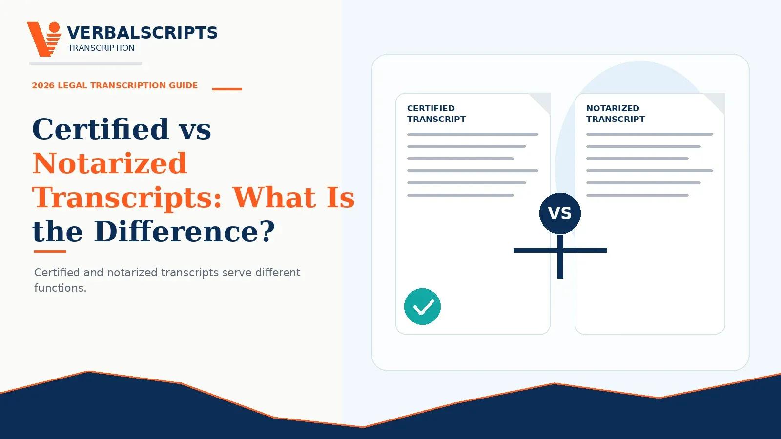Certified vs Notarized Transcripts: What Is the Difference?
