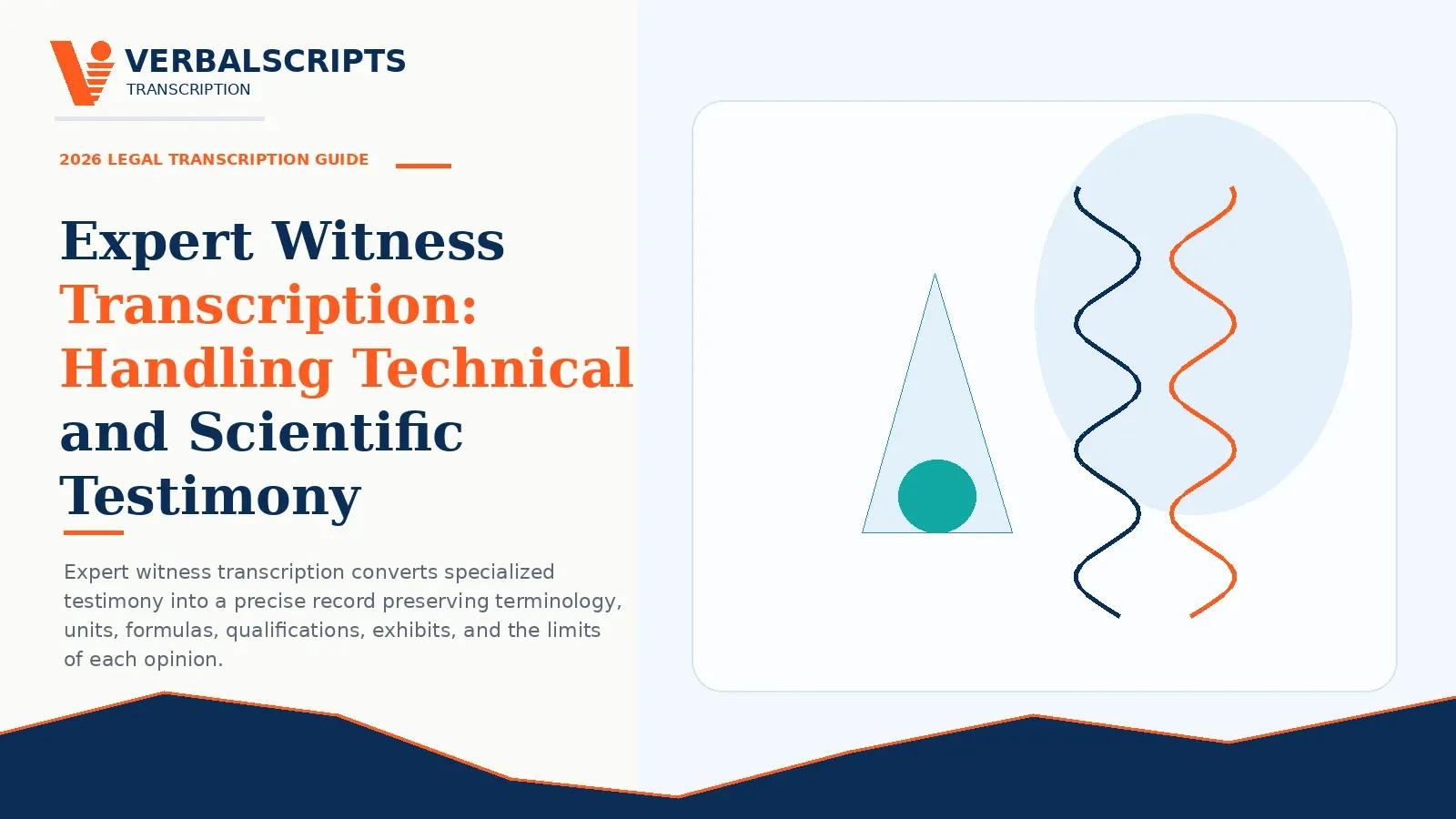 Expert Witness Transcription: Handling Technical and Scientific Testimony