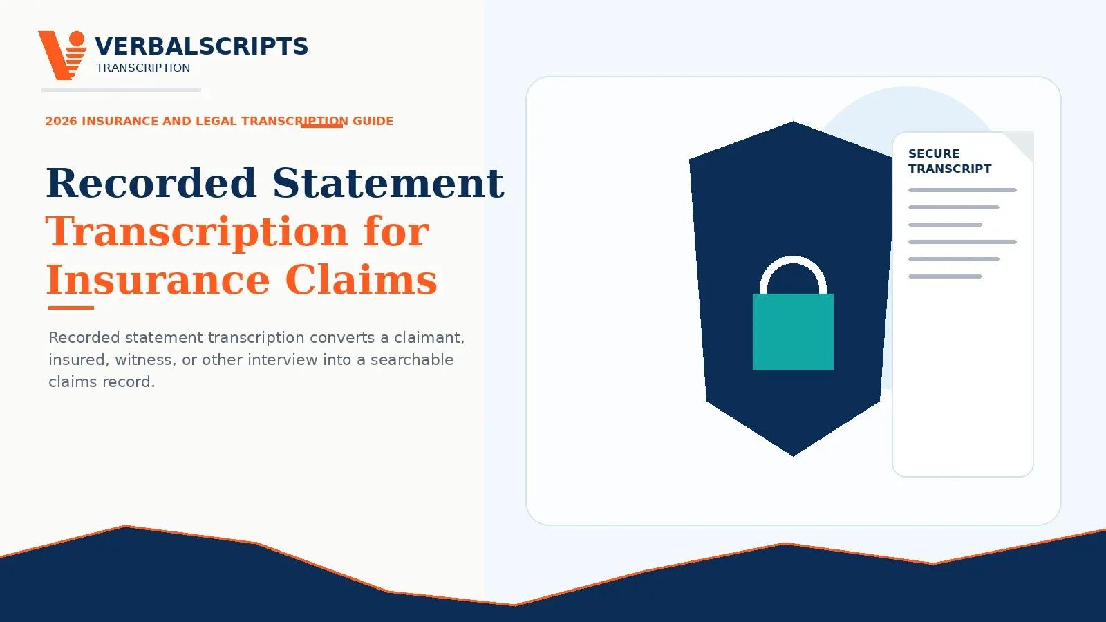 Recorded Statement Transcription for Insurance Claims