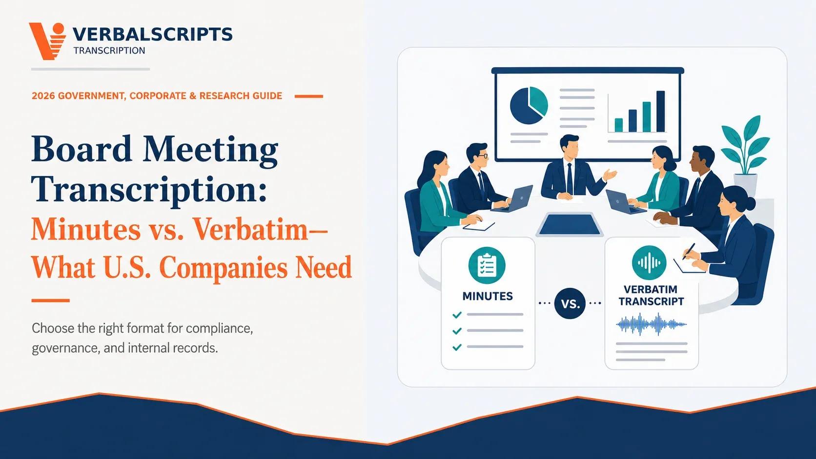 Board Meeting Transcription: Minutes vs. Verbatim Transcript—What U.S. Companies Need