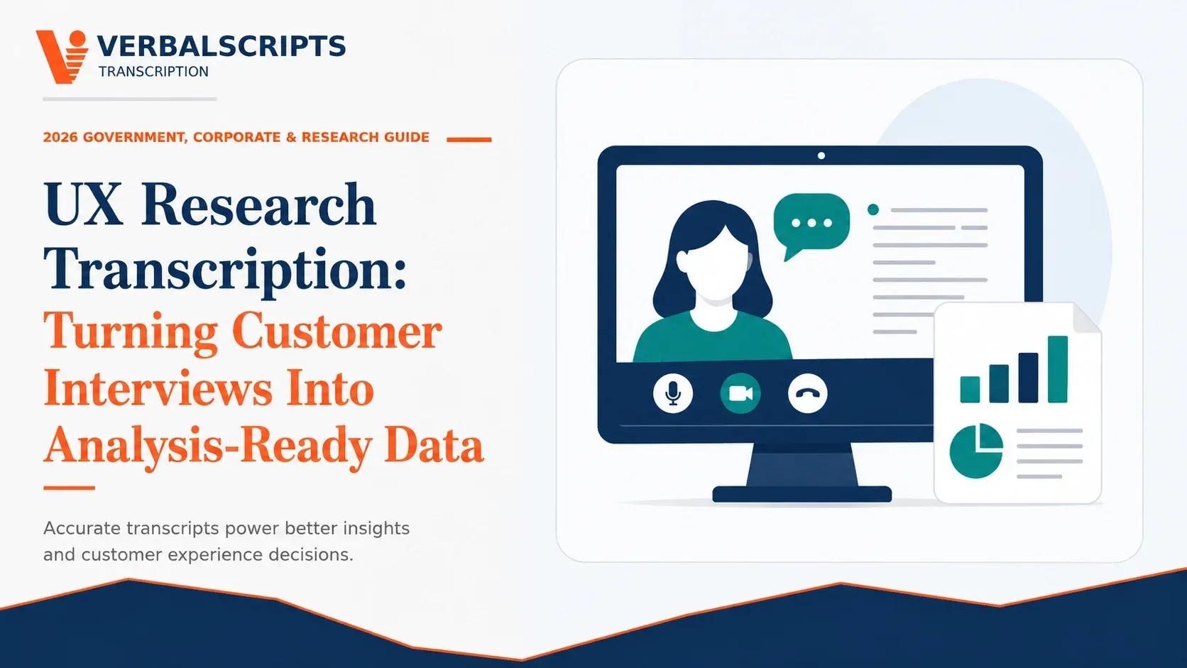 UX Research Transcription: Turning Customer Interviews Into Analysis-Ready Data