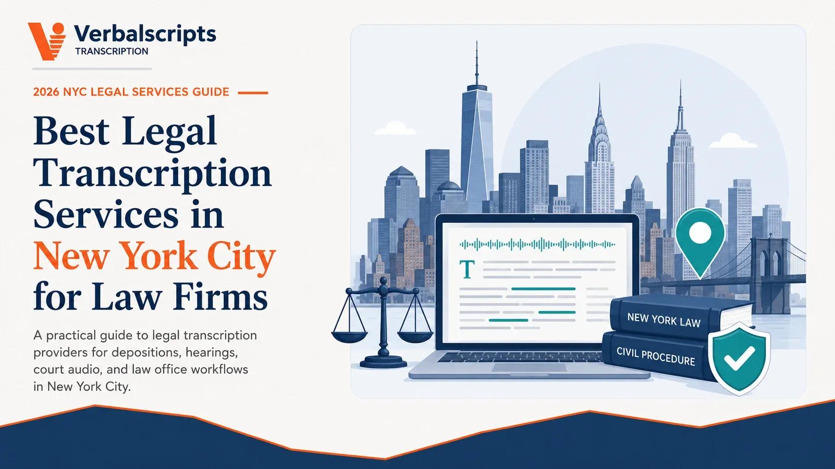 Best Legal Transcription Services in New York City for Law Firms