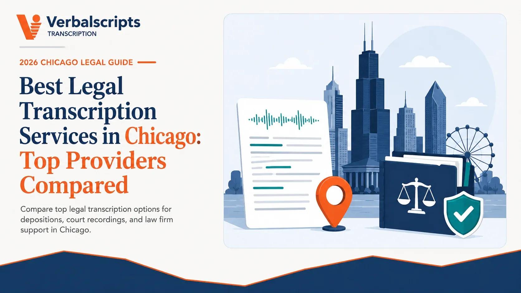 Best Legal Transcription Services in Chicago: Top Providers Compared