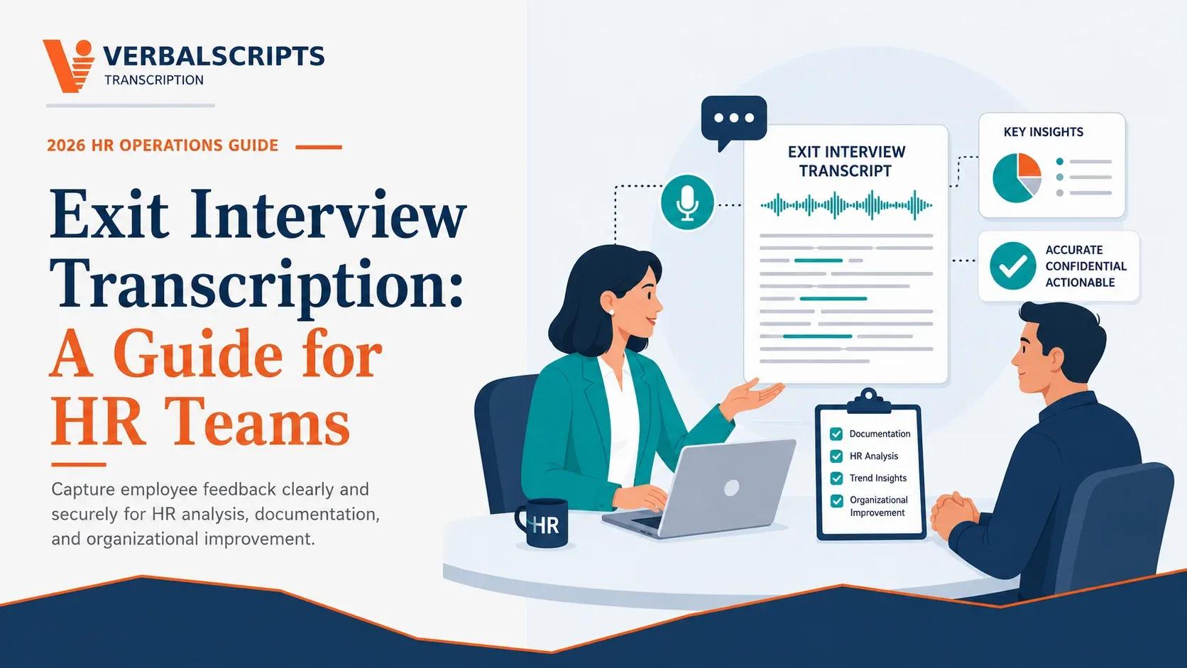 Exit Interview Transcription: A Guide for HR Teams