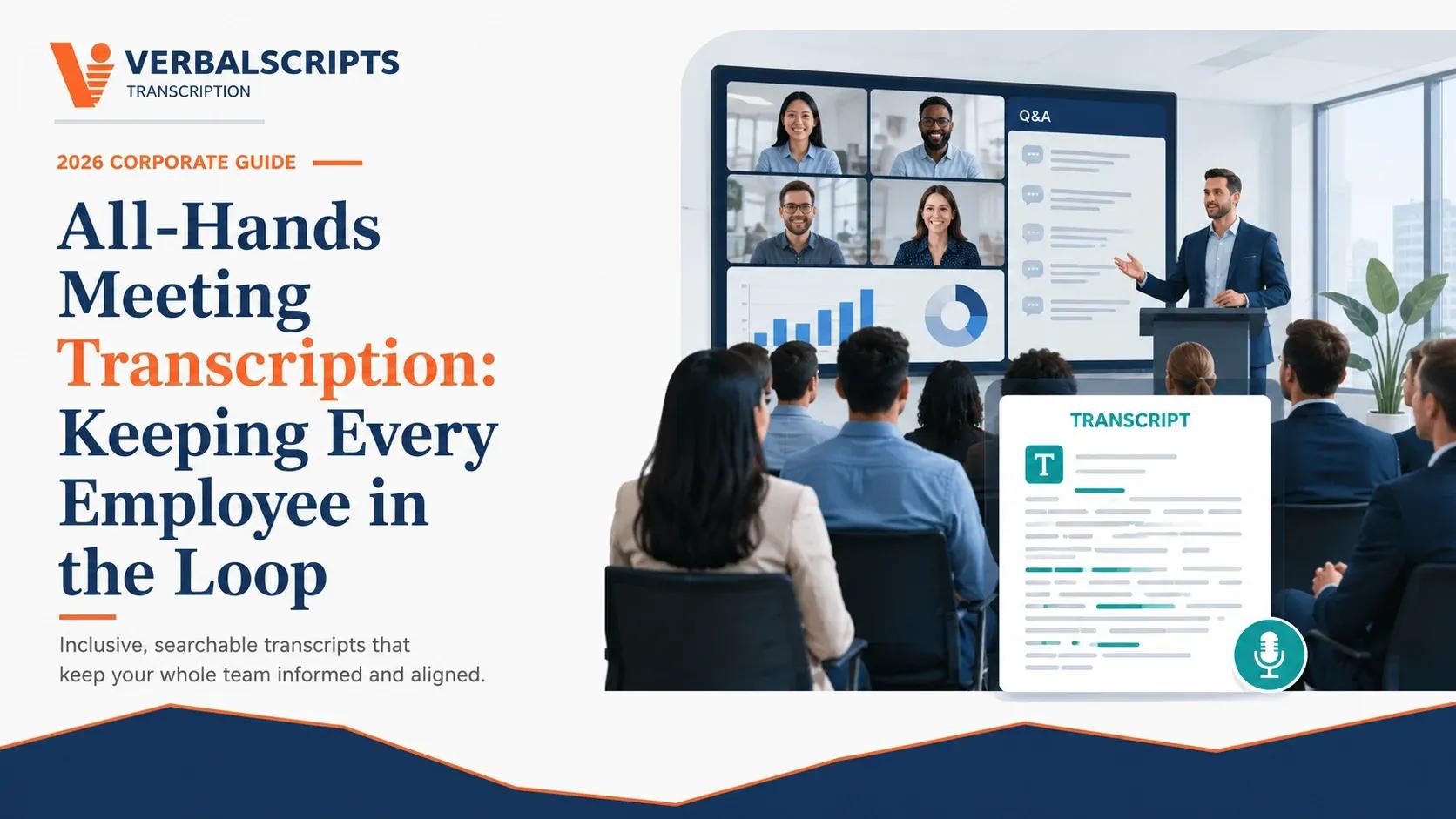 All-Hands Meeting Transcription: Keeping Every Employee in the Loop