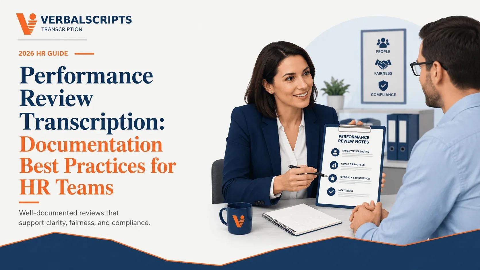 Performance Review Transcription: Documentation Best Practices for HR Teams