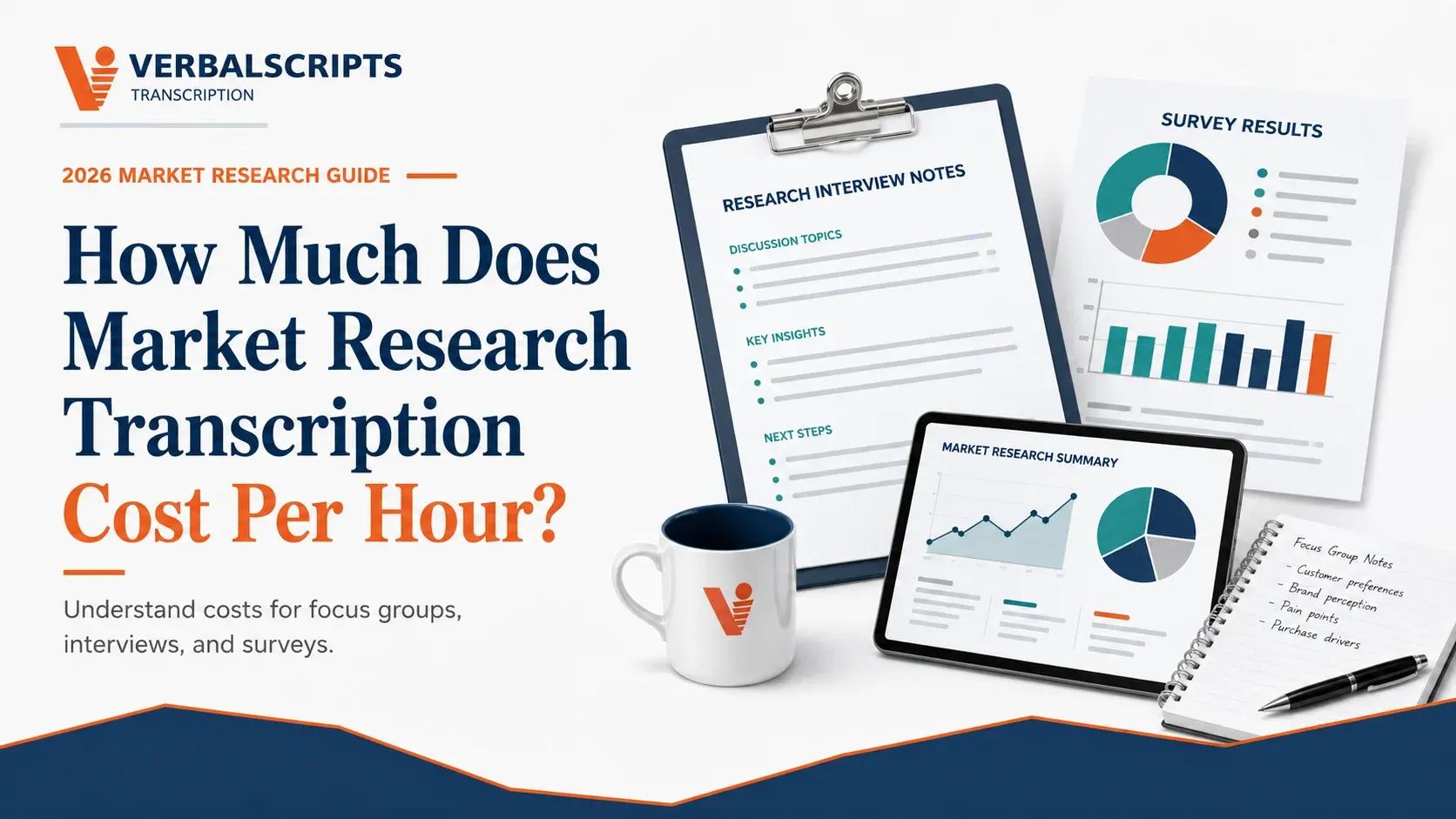 How Much Does Market Research Transcription Cost Per Hour?
