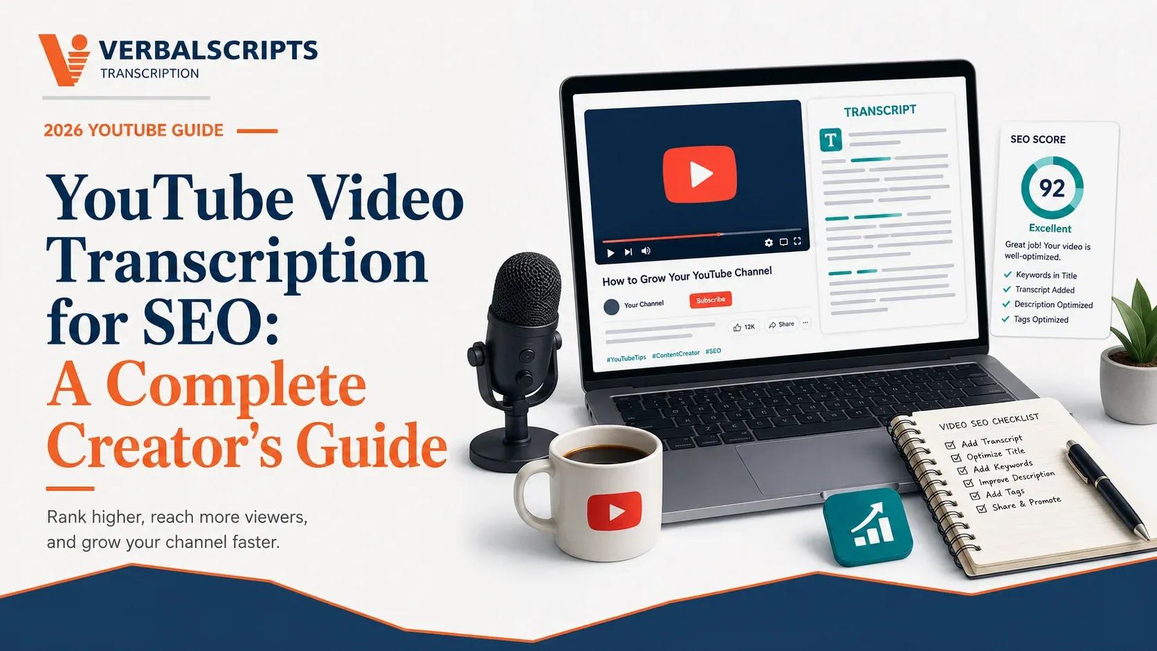 YouTube Video Transcription for SEO: A Complete Creator's Guide