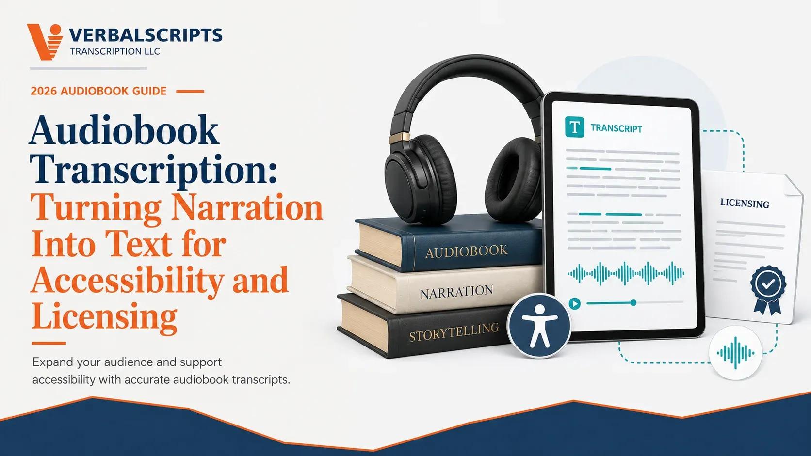 Audiobook Transcription: Turning Narration Into Text for Accessibility and Licensing