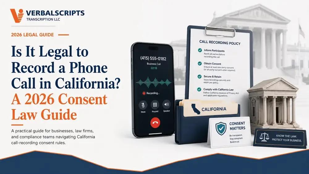 Is It Legal to Record a Phone Call in California? A 2026 Consent Law Guide