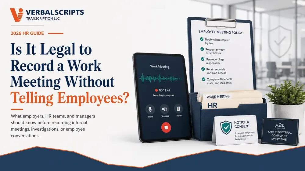 Is It Legal to Record a Work Meeting Without Telling Employees?