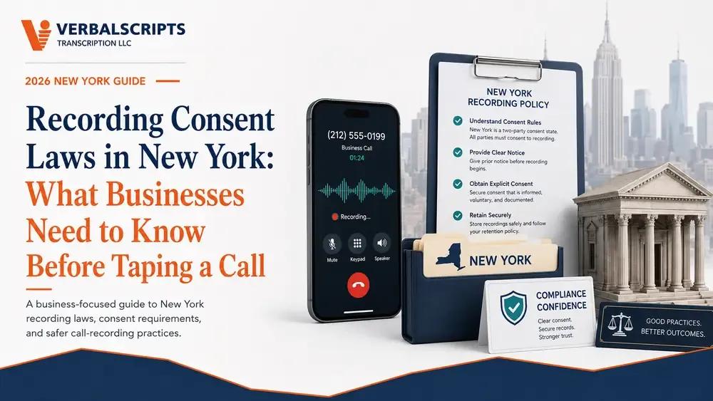 Recording Consent Laws in New York: What Businesses Need to Know Before Taping a Call