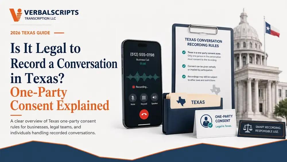 Is It Legal to Record a Conversation in Texas? One-Party Consent Explained